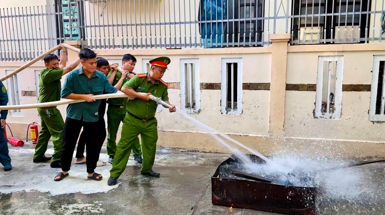 Mô hình này triển khai nhằm nâng cao khả năng ứng phó khi xảy ra sự cố cháy nổ tại những tuyến hẻm sâu, xe chữa cháy không thể tiếp cận.