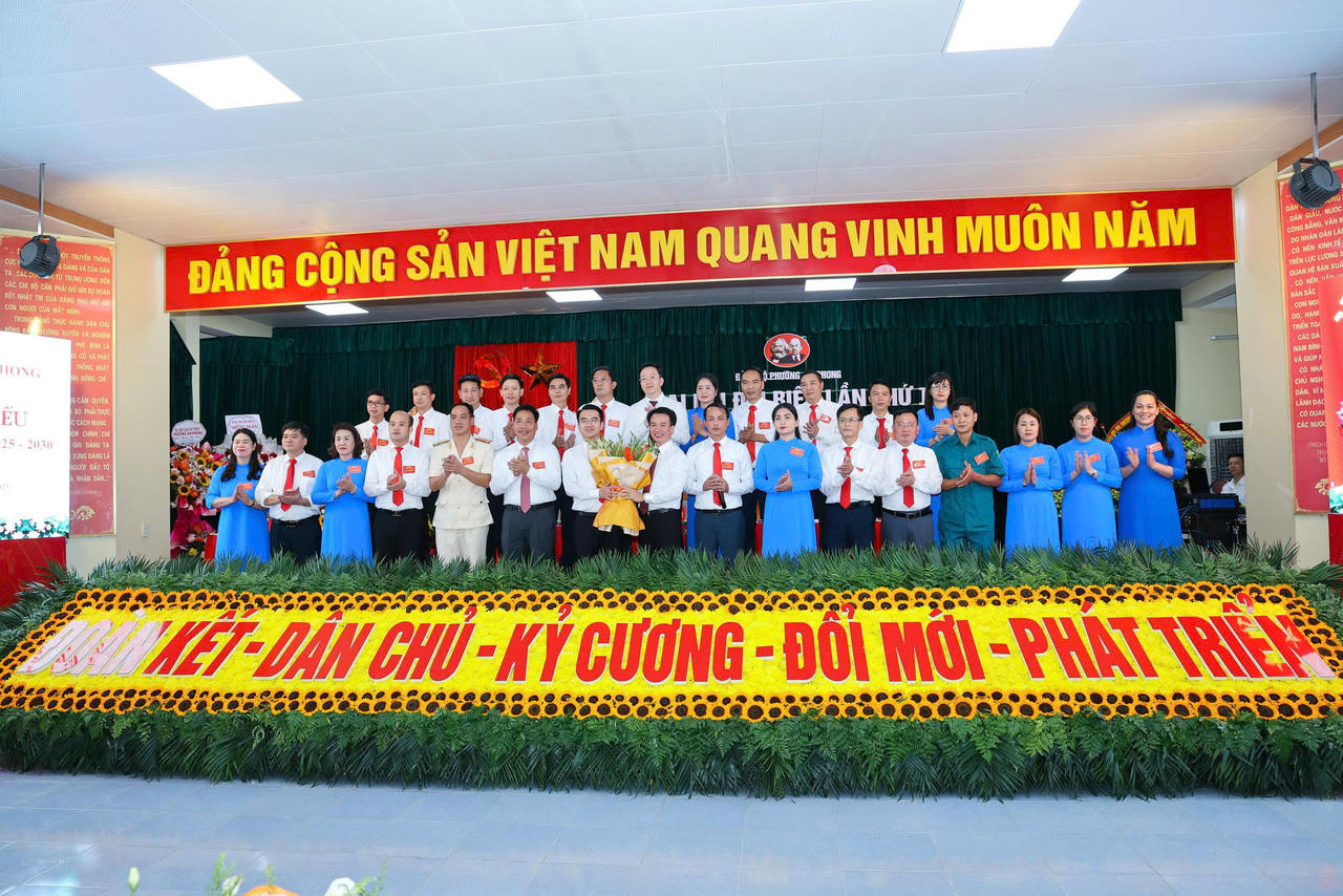 Đại hội Đảng bộ phường An Phong (TP Hải Phòng) lần thứ I: Huy động các nguồn lực triển khai xây dựng mô hình đô thị thông minh