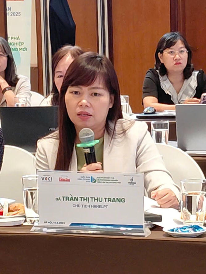 Bà Trần Thị Thu Trang - Chủ tịch Hanel PT