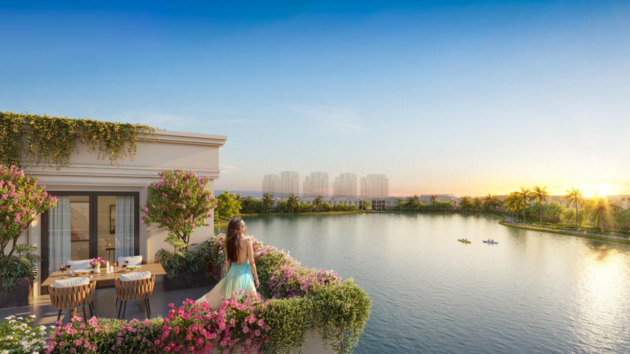 Swan Lake sở hữu điểm nhấn cảnh quan - tiện ích độc đáo bên hồ hồ cảnh quan The Green Lake.  