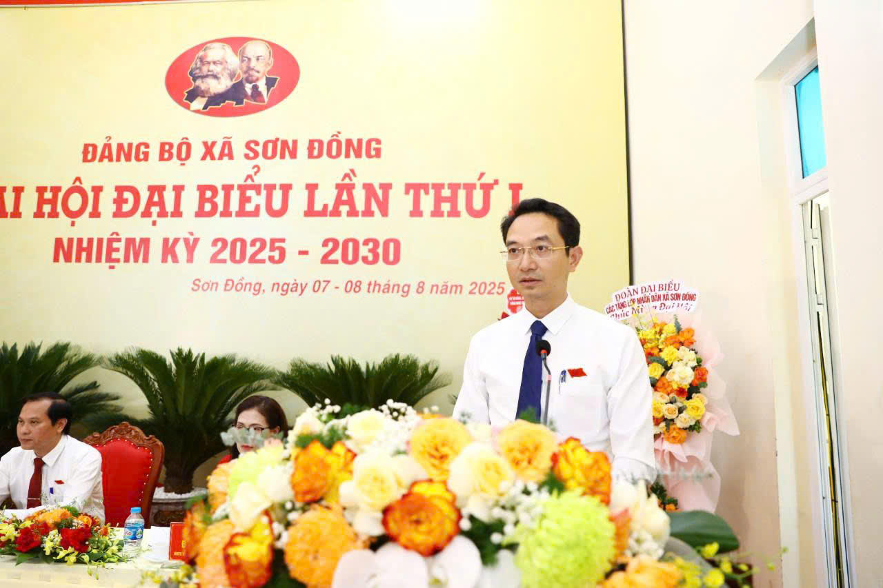 Phó Chủ tịch xã Sơn Đồng Cao Văn Tâm