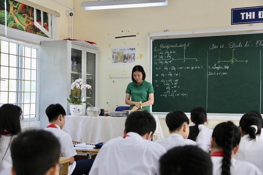 Biệt phái giáo viên có kinh nghiệm phụ trách mảng giáo dục đào tạo cấp xã