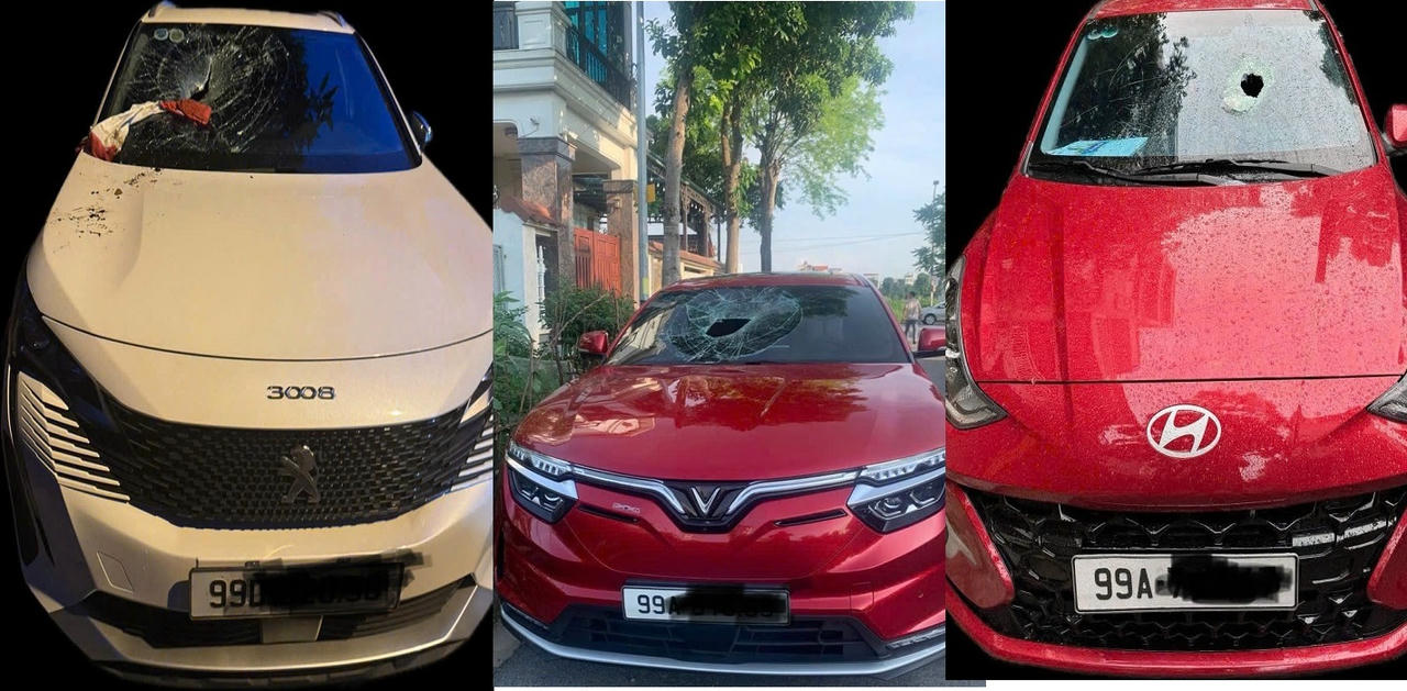 Bắt giữ 5 đối tượng chuyên đập kính xe ô tô để trộm tài sản tại Bắc Ninh
