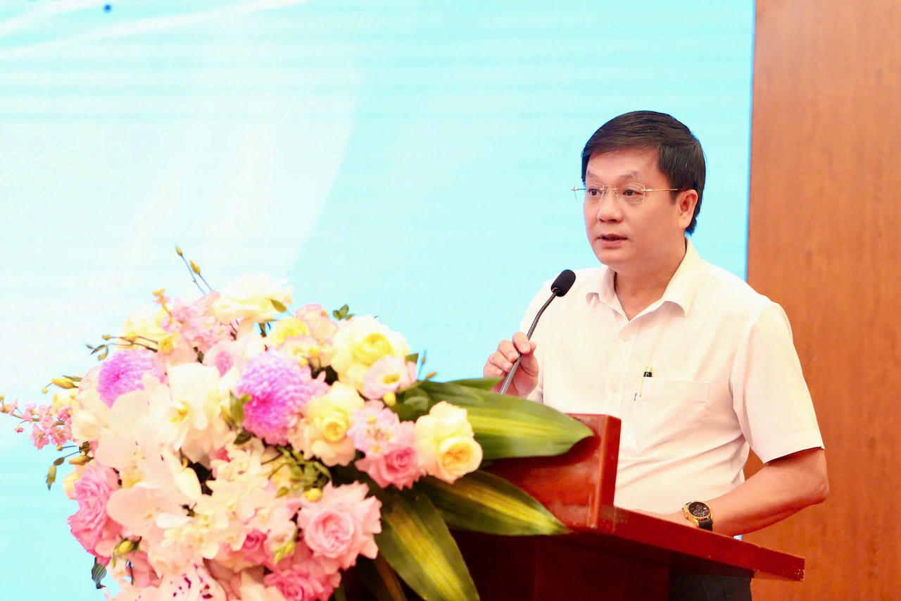 Nhà báo Hồ Minh Chiến – Tổng Biên tập Tạp chí Gia đình Việt Nam tại sự kiện (ảnh GDVN)