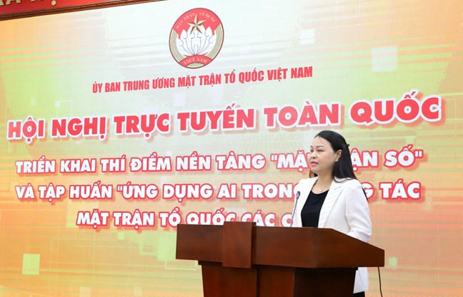 Chuyển đổi số để Mặt trận gần dân, sát dân hơn
