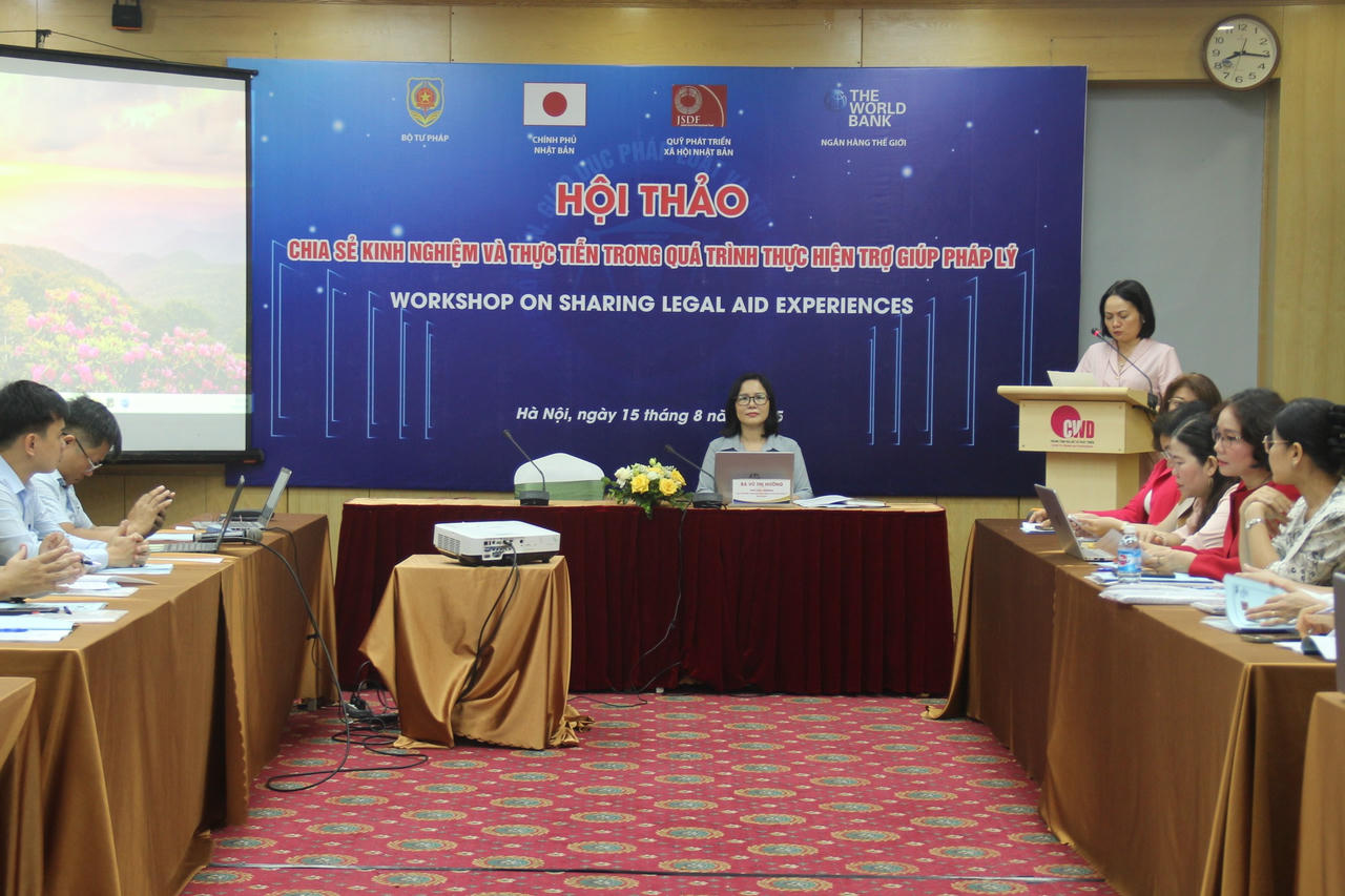 Tiếp tục nâng cao chất lượng trợ giúp pháp lý Tiếp tục nâng cao chất lượng trợ giúp pháp lý