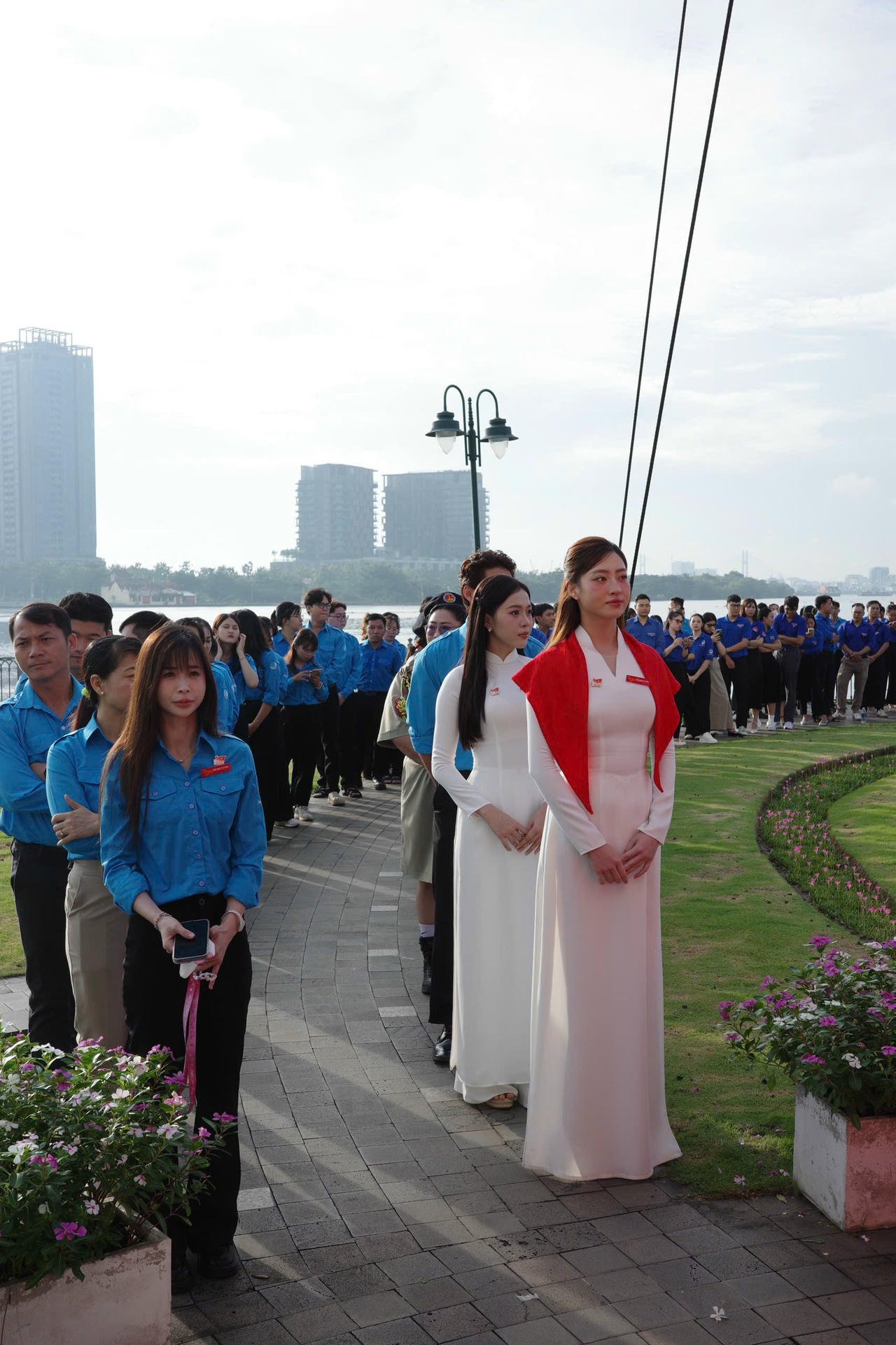 Thiêng liêng Lễ chào cờ “Tôi yêu Tổ quốc tôi” tại TP Hồ Chí Minh