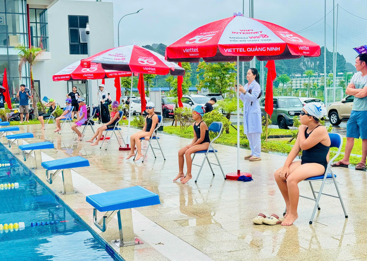 Giải Bơi Học sinh, Thanh, Thiếu niên, Nhi đồng nhằm tạo sân chơi lành mạnh, hoạt động hè bổ ích cho lứa tuổi thanh, thiếu niên, nhi đồng