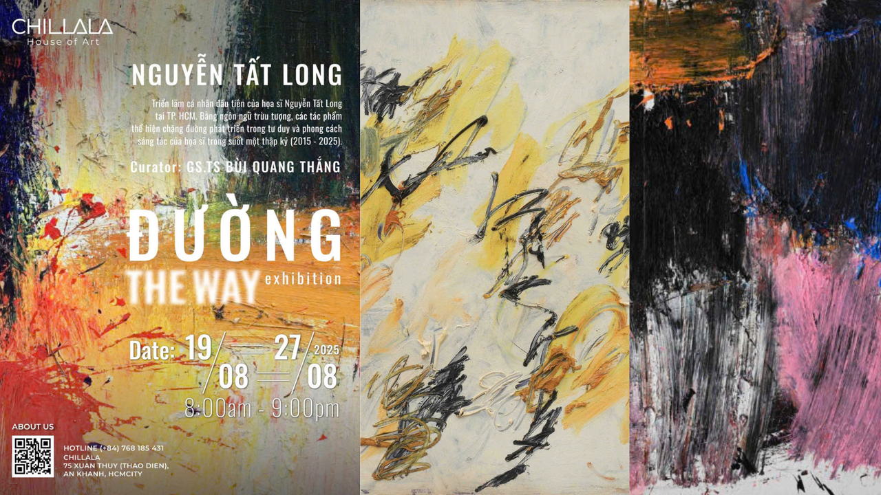 Kết tinh của hành trình mười năm bền bỉ với hội họa trừu tượng