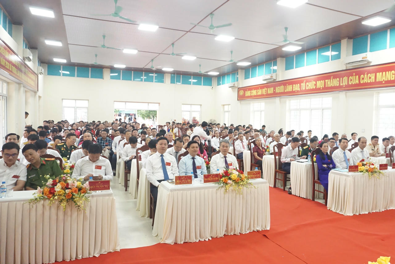 Đại biểu tham dự Đại hội. (Ảnh: P. Dương)