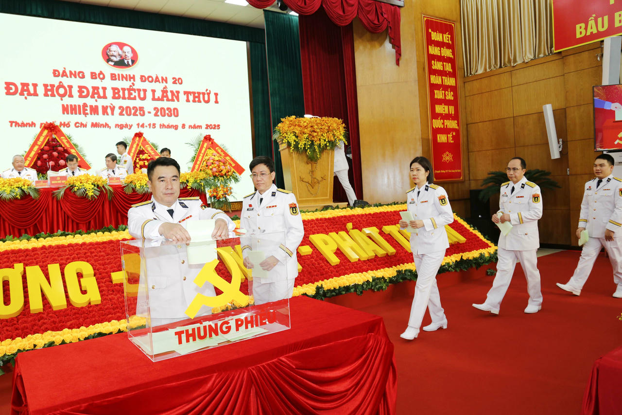 Bầu Ban chấp hành Đảng bộ Binh đoàn nhiệm kỳ 2025-2030
