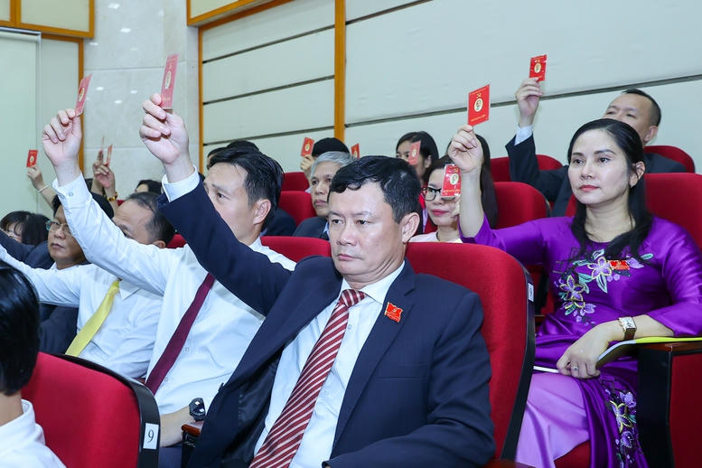 Đại hội Đảng bộ Bộ KH&CN nhiệm kỳ 2025-2030 là sự kiện có ý nghĩa quan trọng, không chỉ đánh giá kết quả lãnh đạo, chỉ đạo của Đảng bộ nhiệm kỳ vừa qua, mà còn là dịp để xác định phương hướng, mục tiêu, nhiệm vụ và giải pháp trong nhiệm kỳ tới - Ảnh: VGP/Nhật Bắc