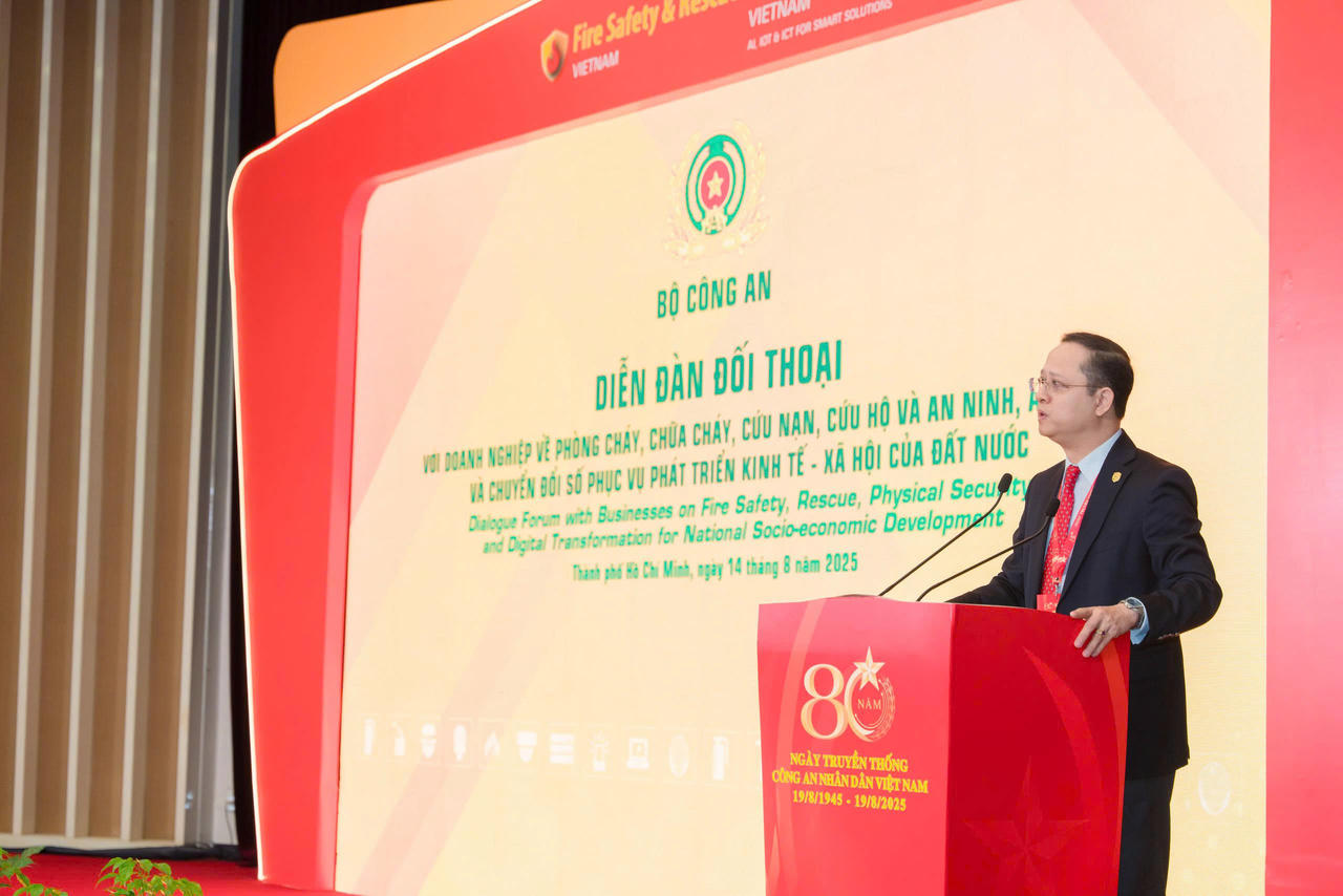 Ông Nguyễn Đỗ Tùng Cương, Chủ tịch Hiệp hội PCCC và CNCH Việt Nam (VFRA).