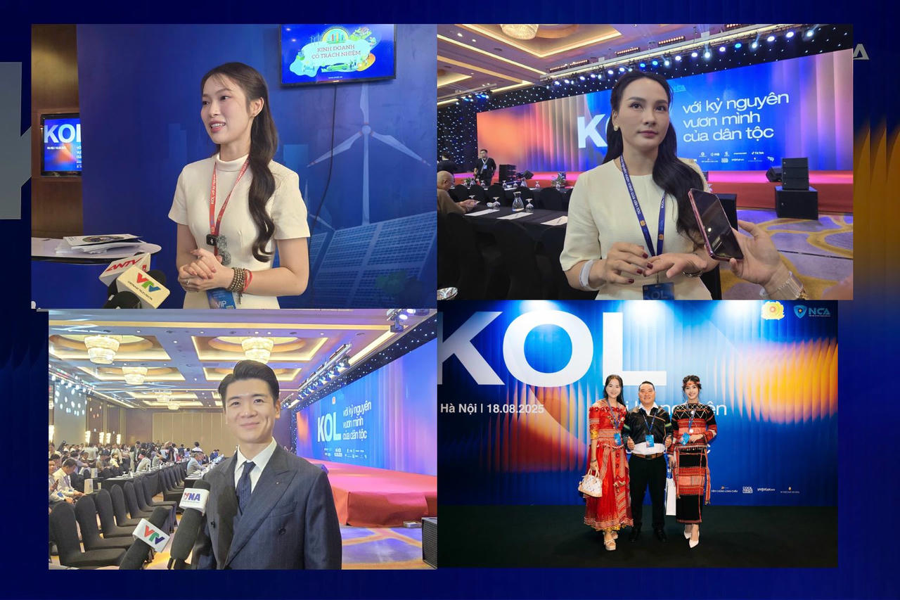 Nhiều KOL khẳng định vai trò lan tỏa thông tin tích cực tại KOL Summit 2025