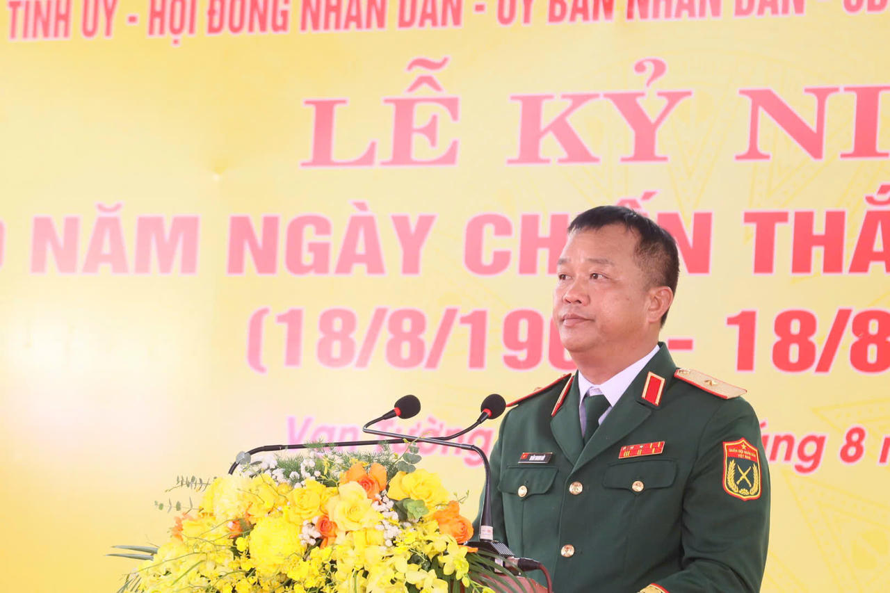 Thiếu tướng Trần Thanh Hải - Phó Tư lệnh Quân khu 5 đã ôn lại diễn biến trận đánh Vạn Tường cách đây 60 năm.