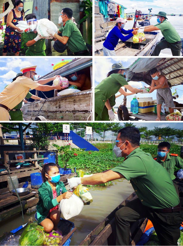 CAND luôn là một lực lượng quyết liệt trong phòng, chống dịch bệnh, tích cực tham gia khắc phục hậu quả thiên tai, bão lũ, cứu nạn, cứu hộ, thật sự trở thành một “điểm tựa bình yên” của Nhân dân.