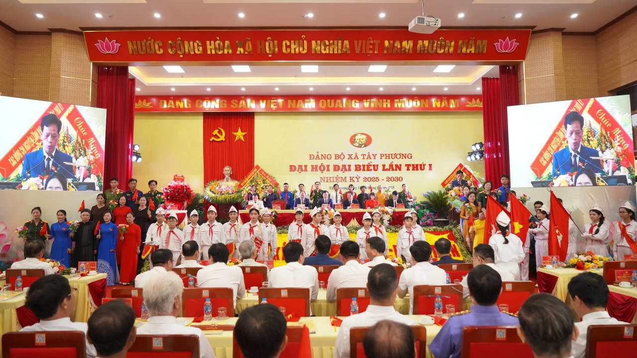 Đại hội Đảng bộ xã Tây Phương (TP Hà Nội):  Đột phá trong đầu tư hạ tầng, quản lý đất đai, chuyển đổi số