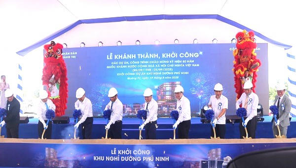 Khởi công khu nghỉ dưỡng 5 sao, Quảng Trị kỳ vọng bứt phá du lịch - dịch vụ