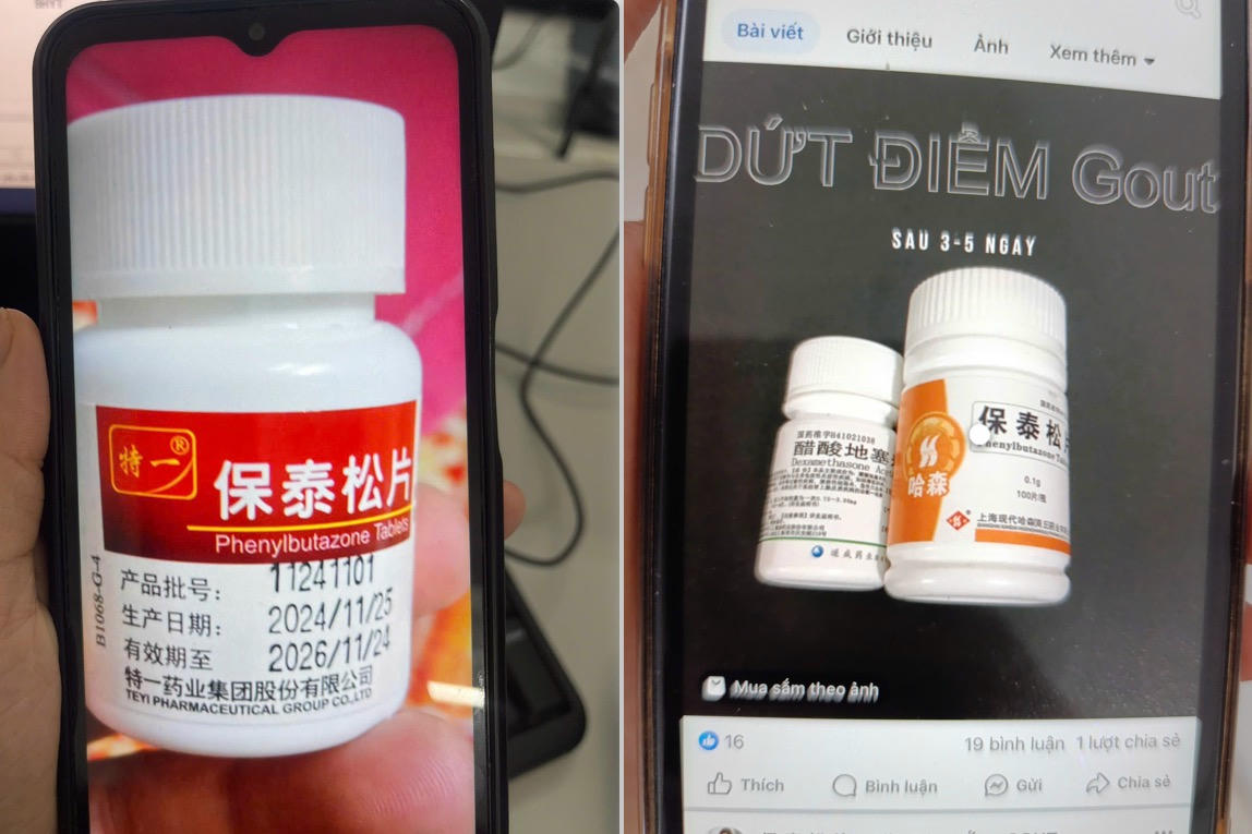 Tuyệt đối không mua, bán, sử dụng thuốc chứa chất cấm Phenylbutazone