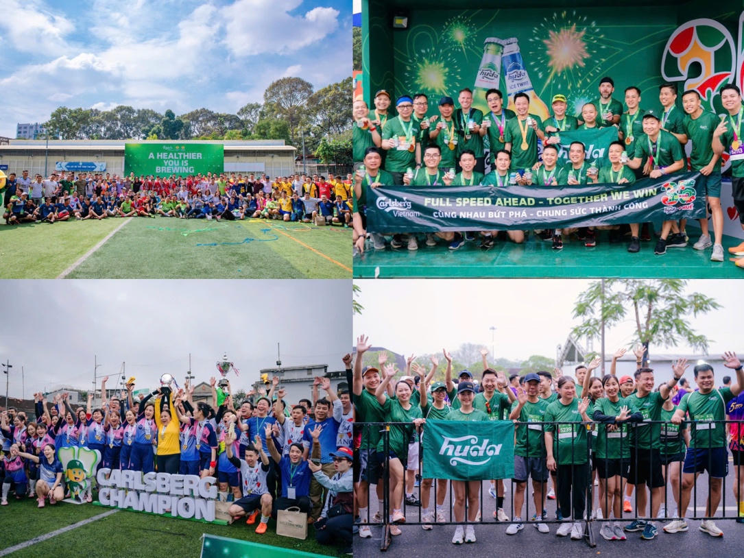 “Sống khỏe” là một trong những ưu tiên hàng đầu tại Carlsberg Việt Nam.