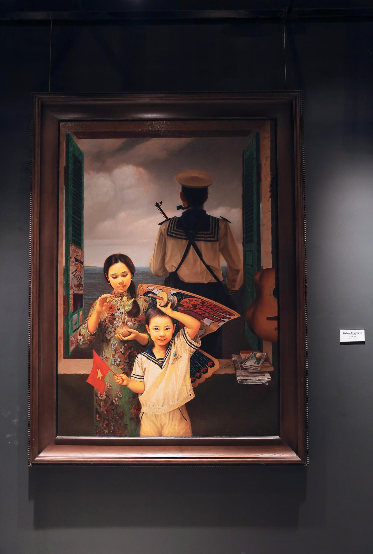 Triển lãm diễn ra đến ngày 20/10/2025 tại Bảo tàng Lịch sử quân sự Việt Nam, Hà Nội. (Ảnh: PV)