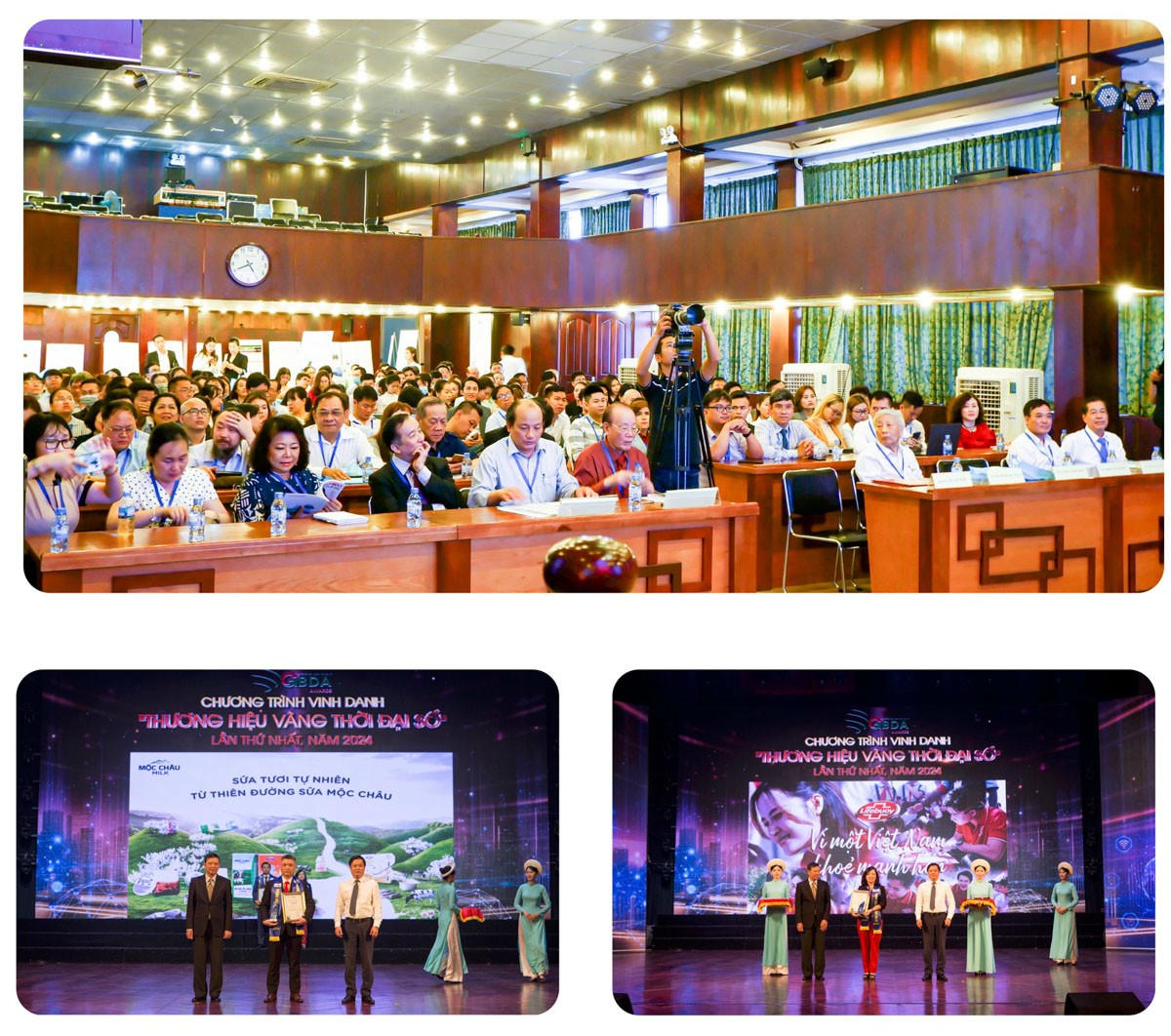 Chương trình Thương hiệu vàng thời đại số năm 2024. do Tạp chí Thương hiệu và Sản phẩm phối hợp với Công ty Cổ phần Phát triển Báo Sáng tổ chức