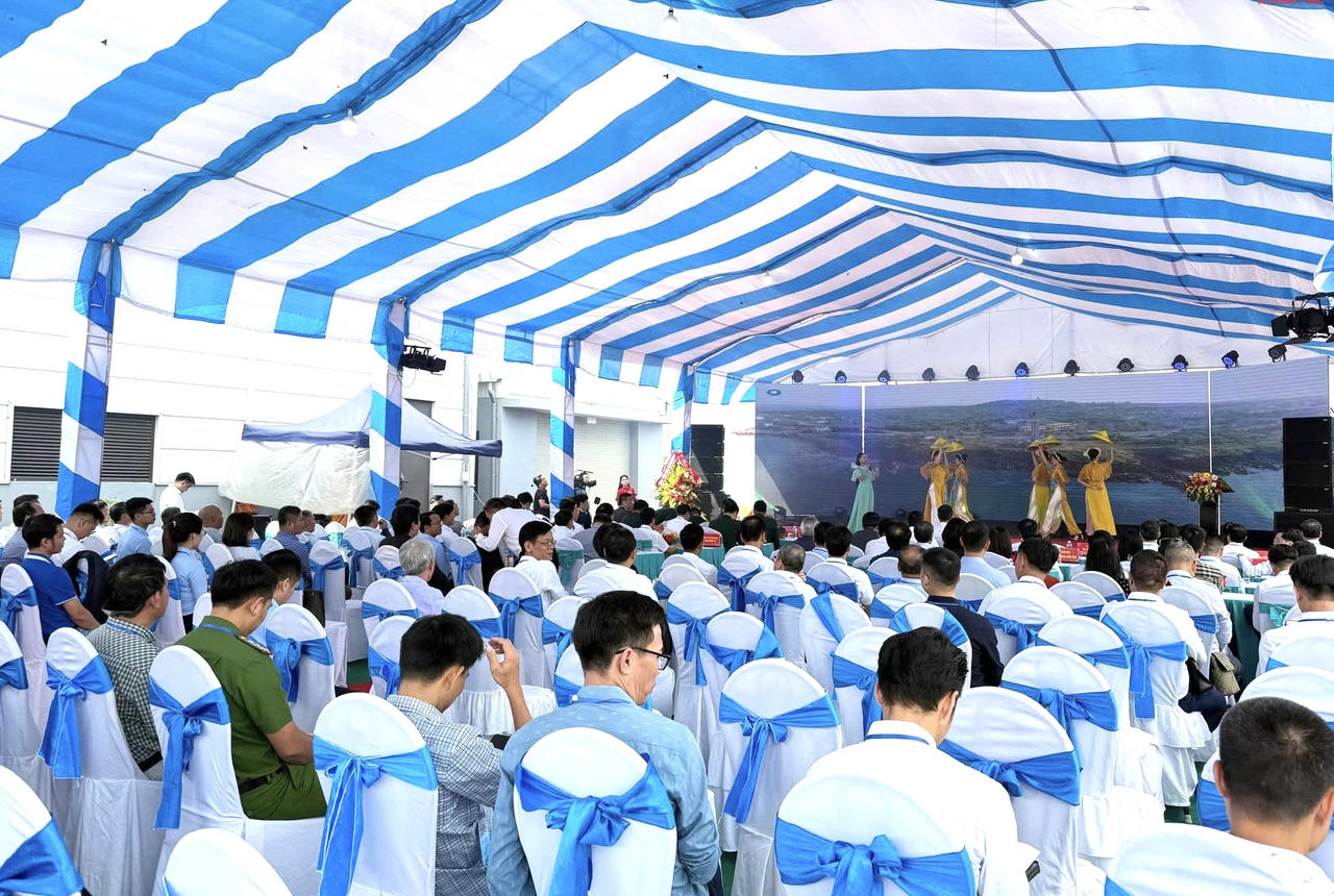 Quang cảnh Lễ khánh thành.