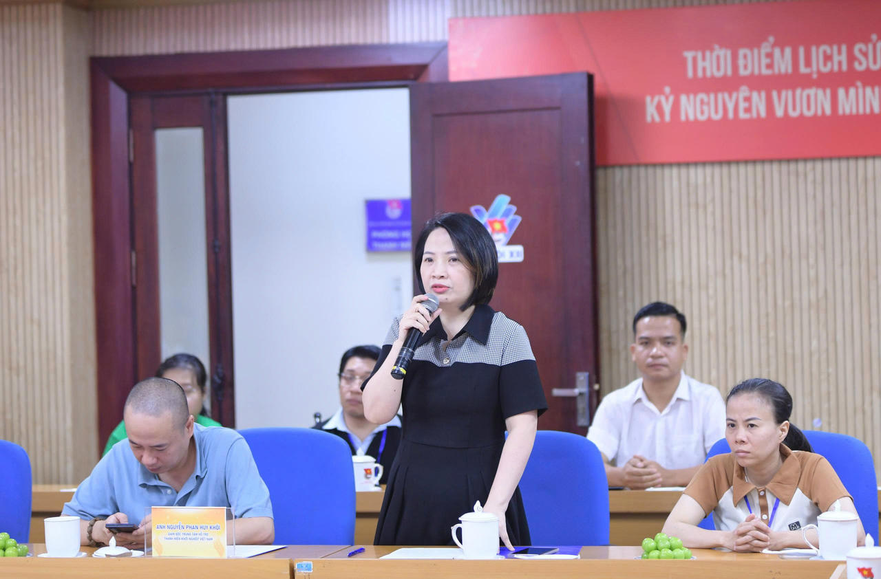 Bà Đinh Thị Thụy, Trưởng phòng Người Khuyết tật Cục Bảo trợ xã hội (Bộ Y tế) (Ảnh: Đ.Hải)