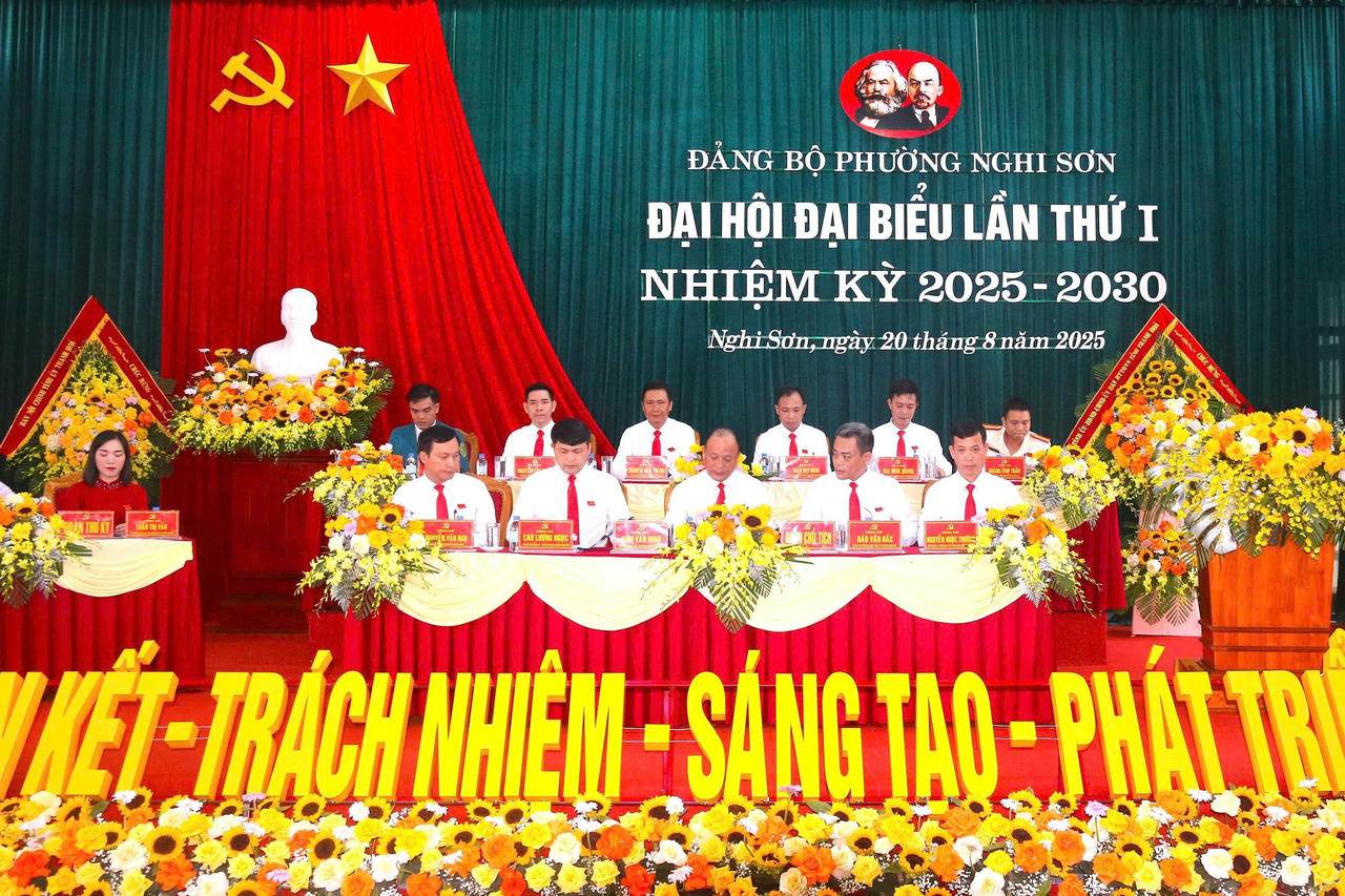 Đảng bộ phường Nghi Sơn (Thanh Hóa): Khẳng định quyết tâm trên hành trình phát triển công nghiệp và dịch vụ