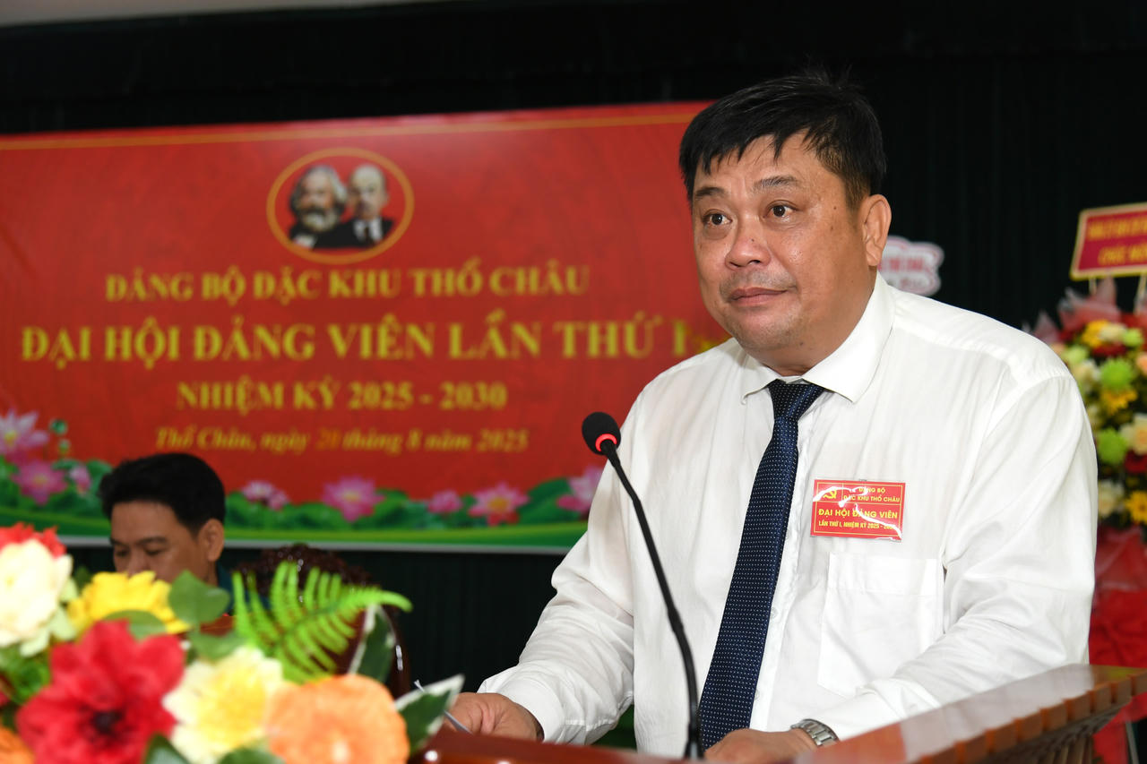 Ông Lâm Minh Hiển được chỉ định làm Bí thư, Chủ tịch Đặc khu Thổ Châu.