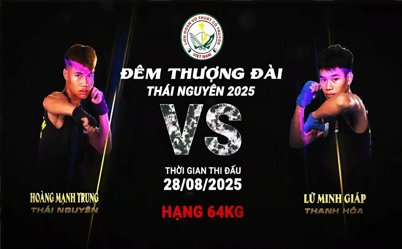 “Đêm thượng đài” - ngày hội võ cổ truyền lần thứ I tỉnh Thái Nguyên năm 2025