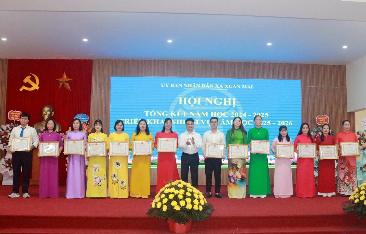 Xã Xuân Mai (Hà Nội): Tổng kết năm học 2024-2025, triển khai nhiệm vụ năm học 2025-2026