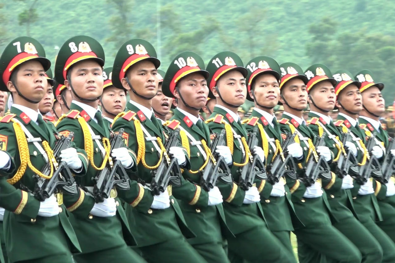 Hướng đi của các khối trong buổi Tổng hợp luyện diễu binh, diễu hành tối nay, 21/8