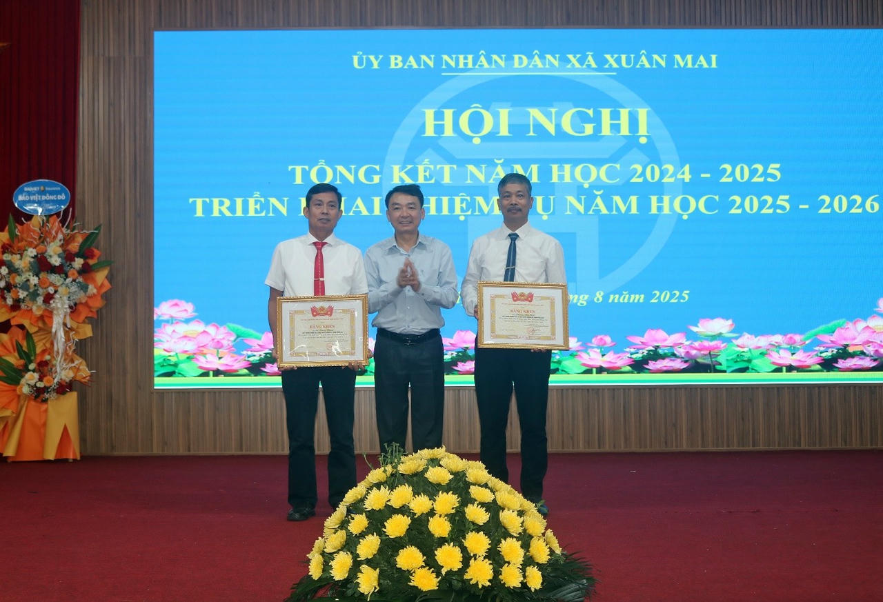 Xã Xuân Mai (Hà Nội): Tổng kết năm học 2024-2025, triển khai nhiệm vụ năm học 2025-2026
