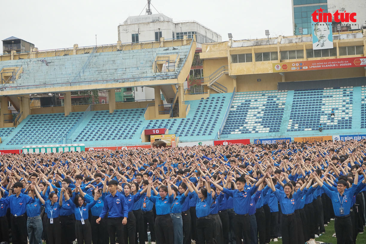 8.800 thanh niên Thủ đô sẵn sàng hỗ trợ người dân dịp lễ Quốc khánh 2/9. (Ảnh: T.Ư Đoàn)