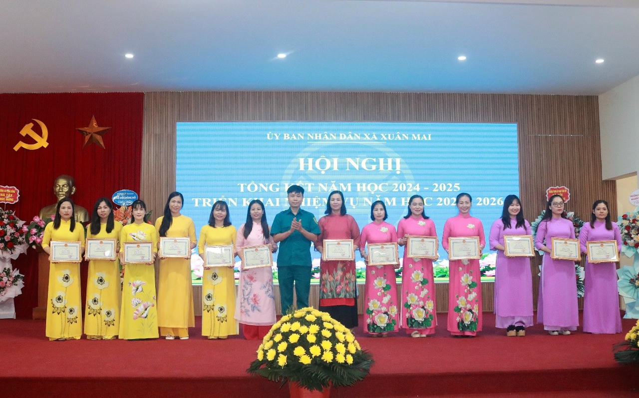 Xã Xuân Mai (Hà Nội): Tổng kết năm học 2024-2025, triển khai nhiệm vụ năm học 2025-2026