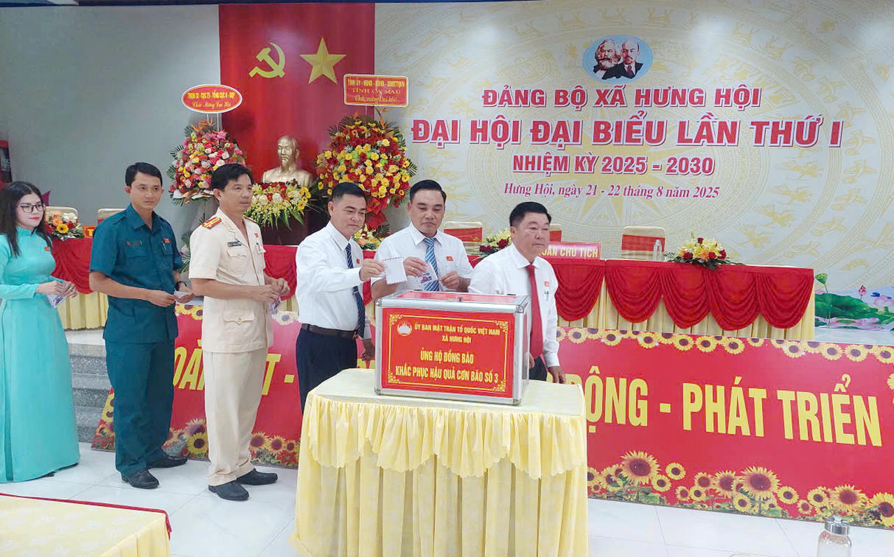 Ban Thường trực UB MTTQ Việt Nam xã Hưng Hội đã phát động phong trào vận động quỹ ủng hộ đồng bào các tỉnh miền Bắc bị thiên tai bão, lũ.