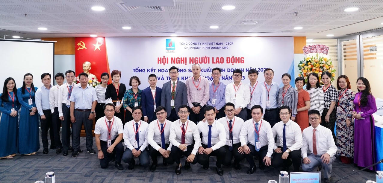 PV GAS LNG tổ chức Hội nghị người lao động, dịp để đơn vị tổng kết, báo cáo Lãnh đạo PV GAS chặng đường đã qua, đoàn kết phấn đấu vì tương lai phía trước.