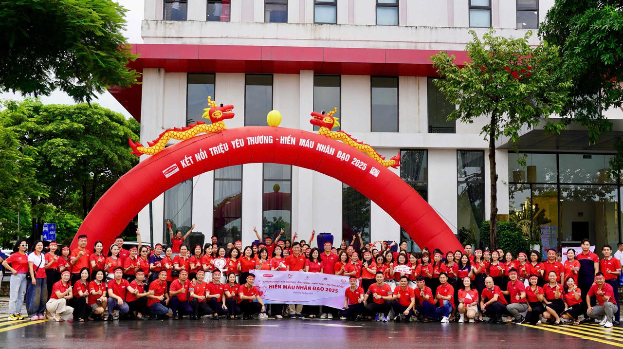 Dai-ichi Life Việt Nam phát động Chương trình Hiến máu nhân đạo 2025
 tại tỉnh Phú Thọ

