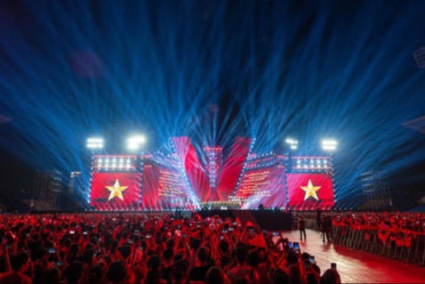 Tình yêu Tổ quốc lan tỏa mạnh mẽ qua những đêm concert