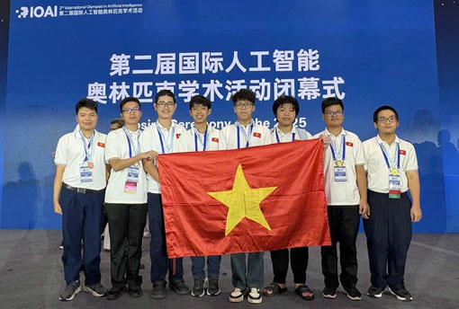 Trong lĩnh vực AI, nhiều bạn trẻ Việt Nam đã giành các giải thưởng quốc tế danh giá. (Ảnh: MOET)	 