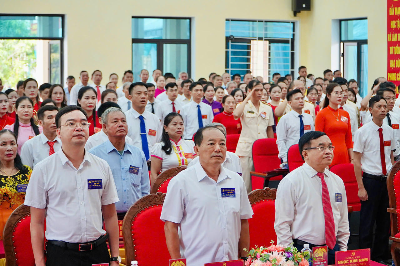 Đại hội đại biểu Đảng bộ xã Tân Phú (Nghệ An): dấu mốc khẳng định đoàn kết, khát vọng và phát triển 