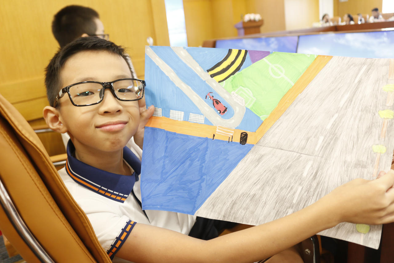 Phát động cuộc thi vẽ tranh 'Sân chơi xanh cho tương lai em'