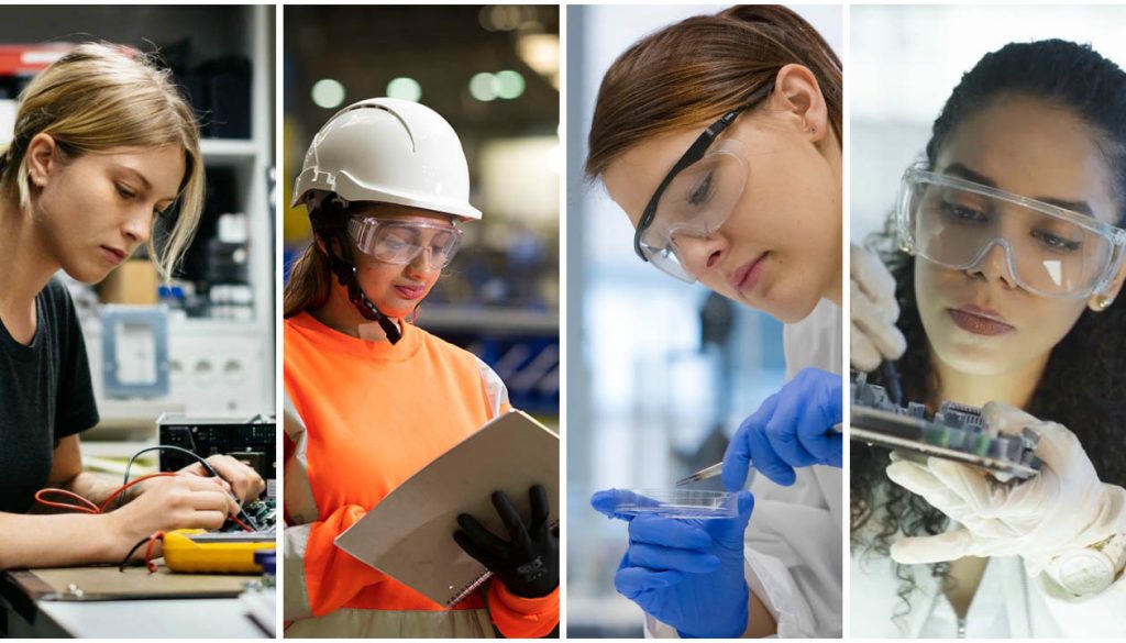 Hiện tại trong lĩnh vực khoa học, công nghệ, kỹ thuật và toán học (STEM) ở bậc đại học, số lượng phụ nữ ít hơn so với nam giới. Ảnh minh họa. Nguồn INEC. 