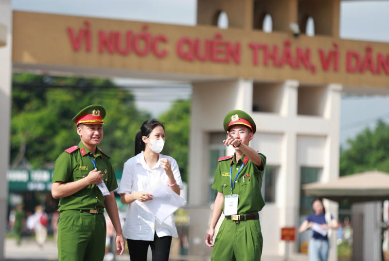 Trường công an nào lấy điểm chuẩn năm 2025 cao nhất?