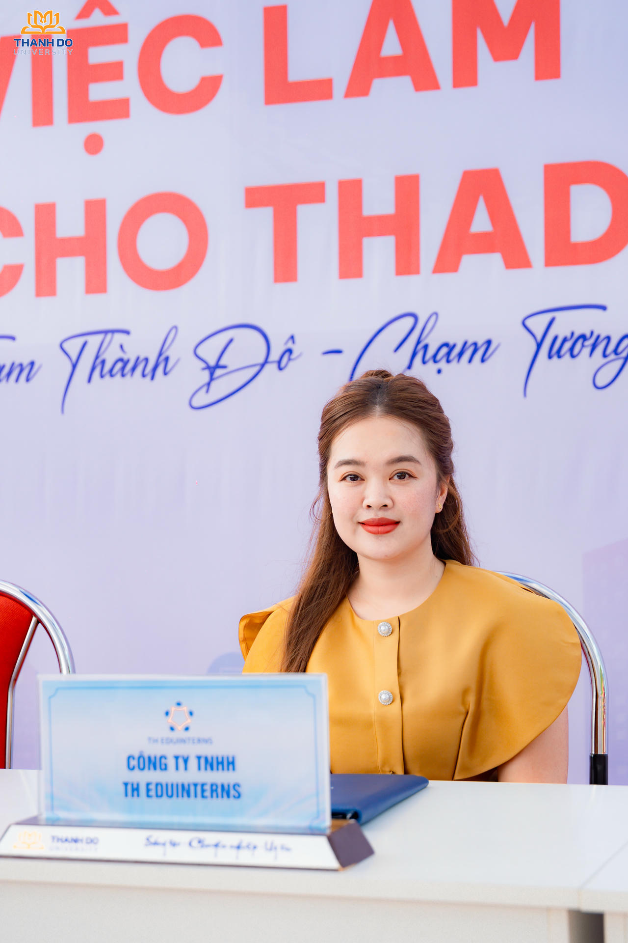 Bà Lê Thị Thanh Huyền - Tổng Giám đốc Công ty TNHH TH Eduinterns
