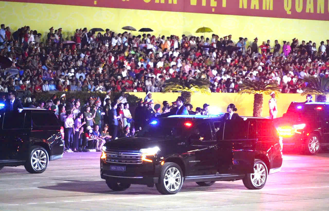 Hợp luyện diễu binh diễu hành lần 2 kỷ niệm 80 năm Quốc khánh 2/9 thành công tốt đẹp