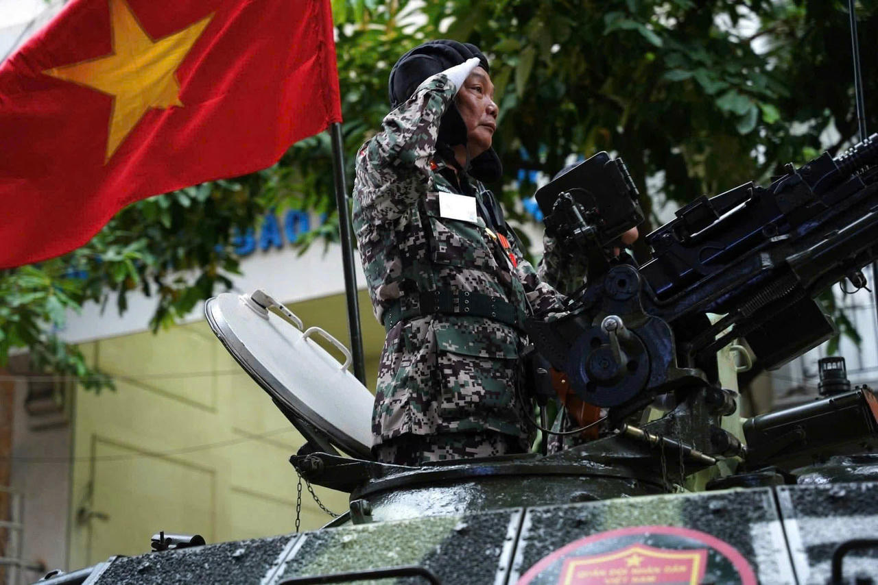 Hợp luyện diễu binh diễu hành lần 2 kỷ niệm 80 năm Quốc khánh 2/9 thành công tốt đẹp