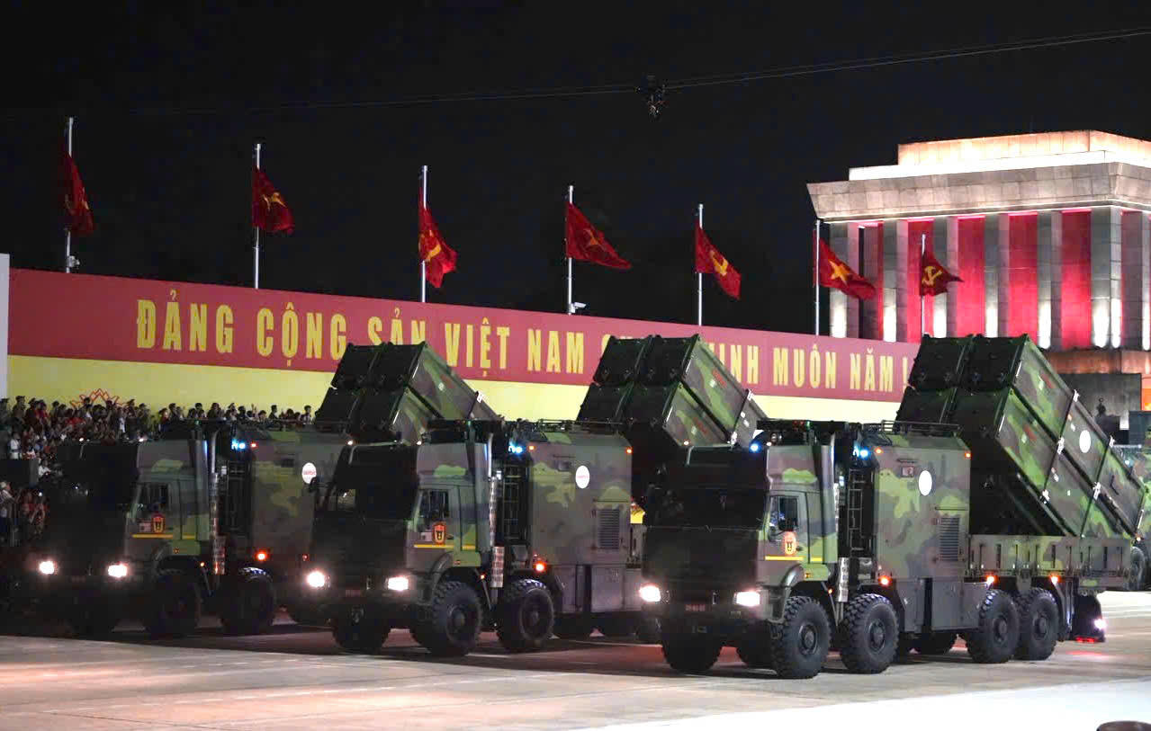 Hợp luyện diễu binh diễu hành lần 2 kỷ niệm 80 năm Quốc khánh 2/9 thành công tốt đẹp