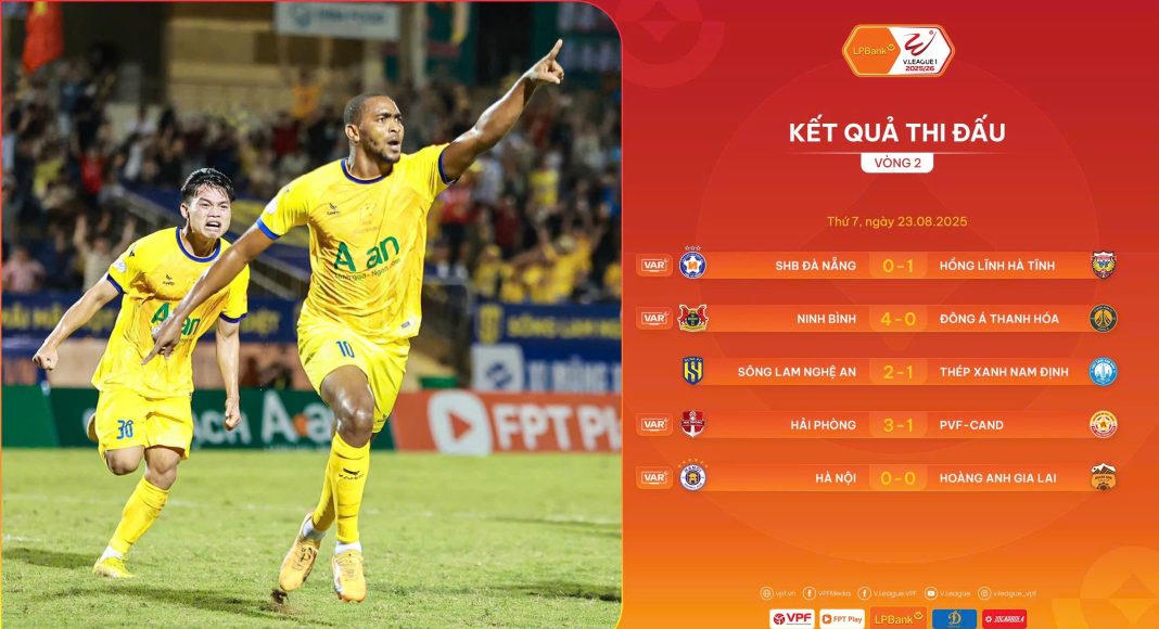 Sông Lam Nghệ An 'lội ngược dòng' trước đương kim vô địch Thép Xanh Nam Định 